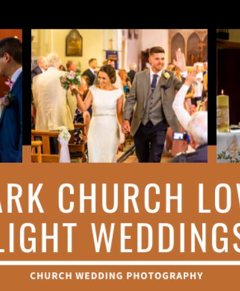How Photography Is Done in A Dark Church for Low-Light Weddings?